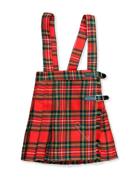 Kilt scozzese con bretelle